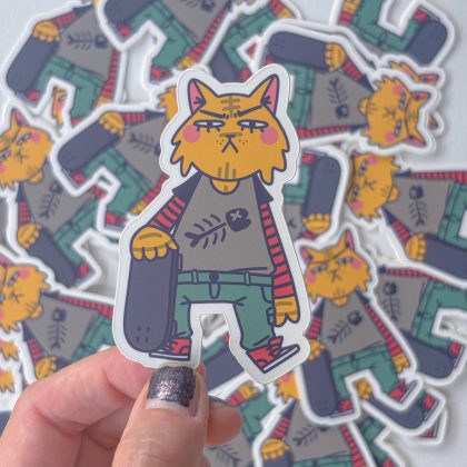 Skater Boy Sticker