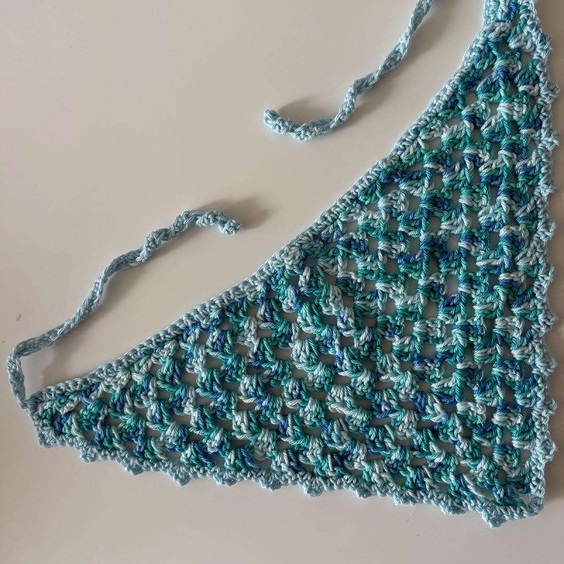Crochet Bandana "Sea"