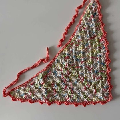 Crochet Bandana "Tutti Frutti"